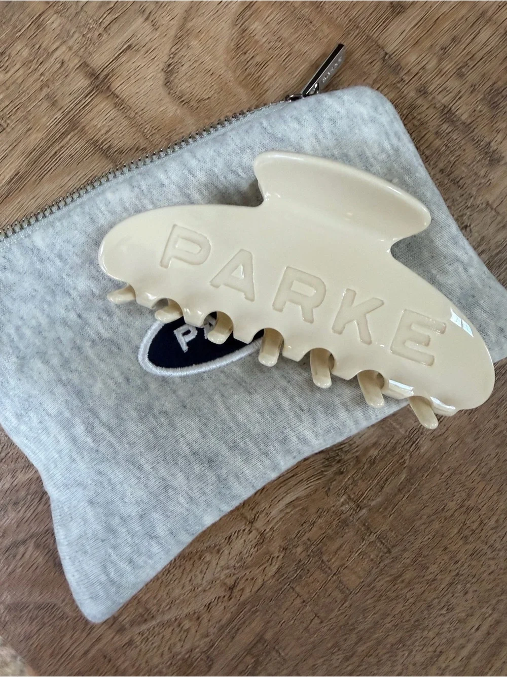 Parke honeymoon bridal collection Cream Hair Claw Clip